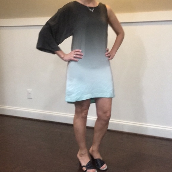 Annie Griffin one sleeve silk dress - Picture 4 of 9